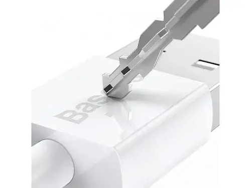 Кабель BASEUS Superior Series Fast Charging Cable USB to MicroUSB 2A CAMYS-02 1 м White - фото 4