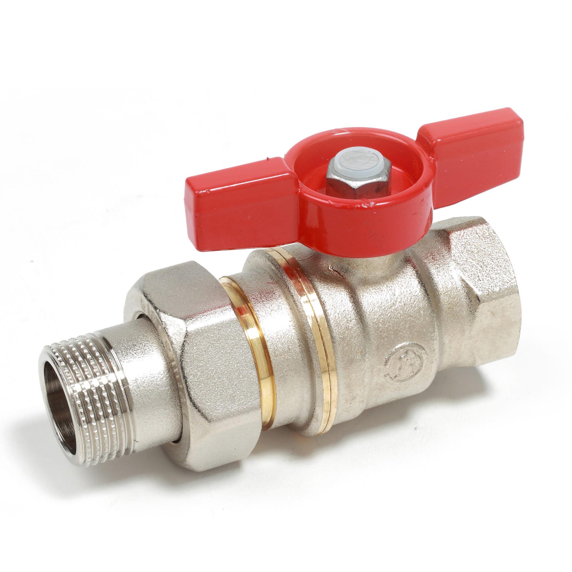 Кран з американкою Giacomini DADO 1/2" ВЗ прямий латунь (R919X003)