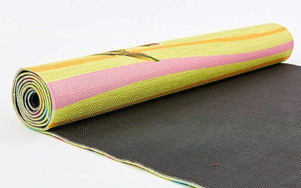 Килимок для йоги FI-7157 Птахи Жовтий (56429052) - фото 2