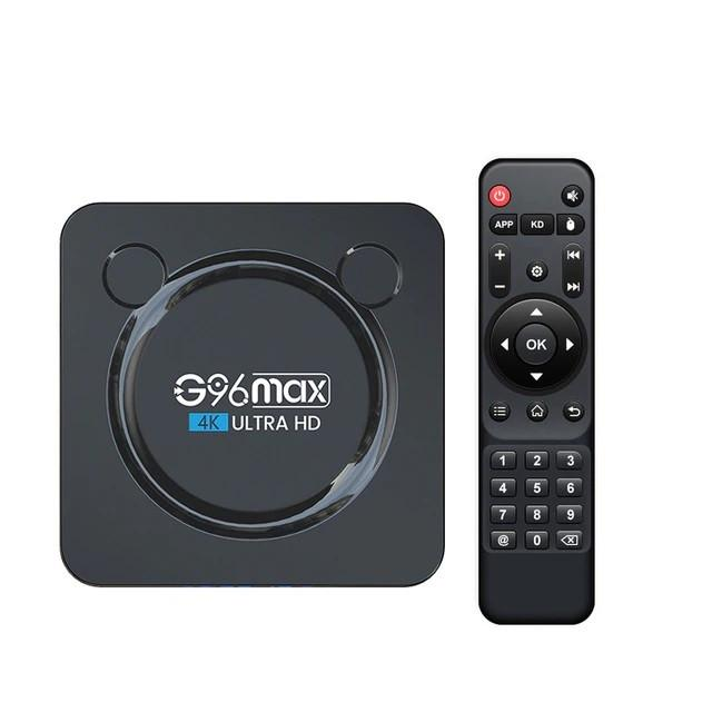 Смарт-приставка многофункциональная Crystal G96-MAX-W2 4K 4/64G Android 11 TV BOX с пультом S905W2 Wi-Fi BT USB 2,0/3,0 и клавиатура i8 (374745856856) - фото 7