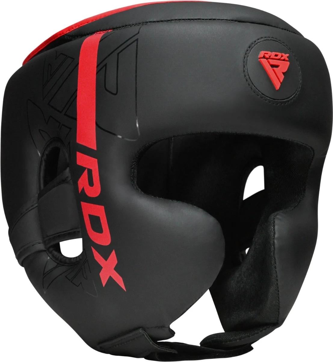 Шлем боксерский RDX F6 KARA Matte XL Red