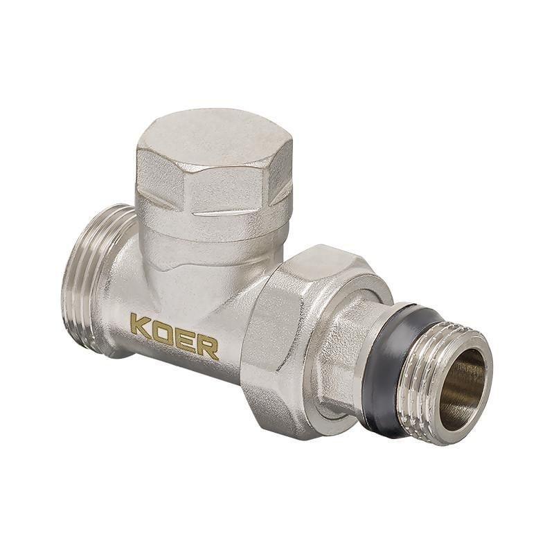 Комплект для підключення радіатора KOER SET-15 прямий з термоголовкою ЗЗ 1/2"x3/4" (KR3180) - фото 4 Комплект для підключення радіатора KOER SET-15 прямий з термоголовкою ЗЗ 1/2"x3/4" (KR3180) - фото 4