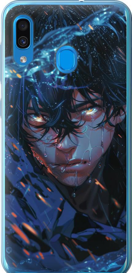 Чехол на Samsung Galaxy A20 2019 A205F Satoru Gojou (6128t-1761-42517)