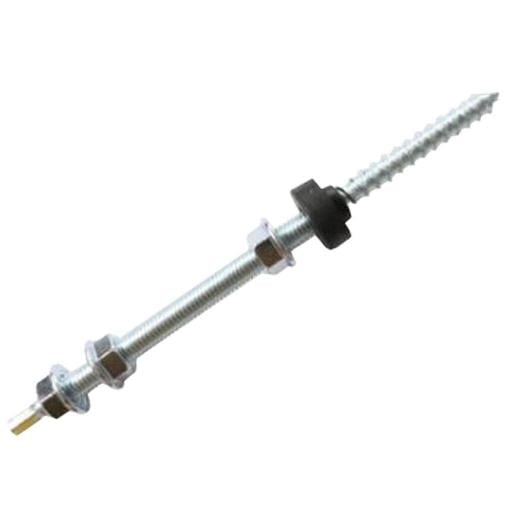 Комбинированный винт-шуруп оцинкованный LogicPower для монтажа солнечных панелей 10х200 мм (27316650)