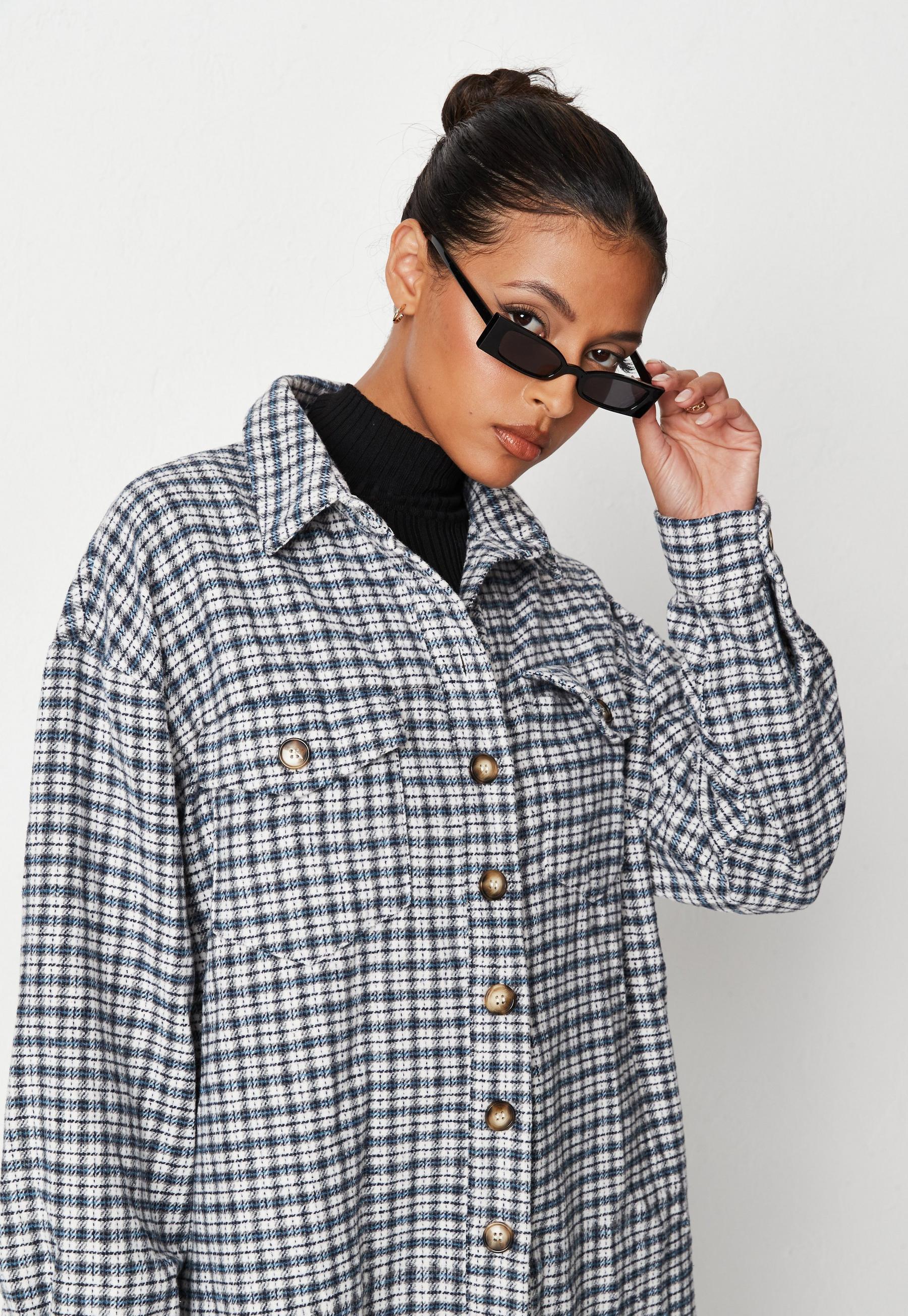 Рубашка женская Missguided tw631965 L Синий - фото 4 Рубашка женская Missguided tw631965 L Синий - фото 4