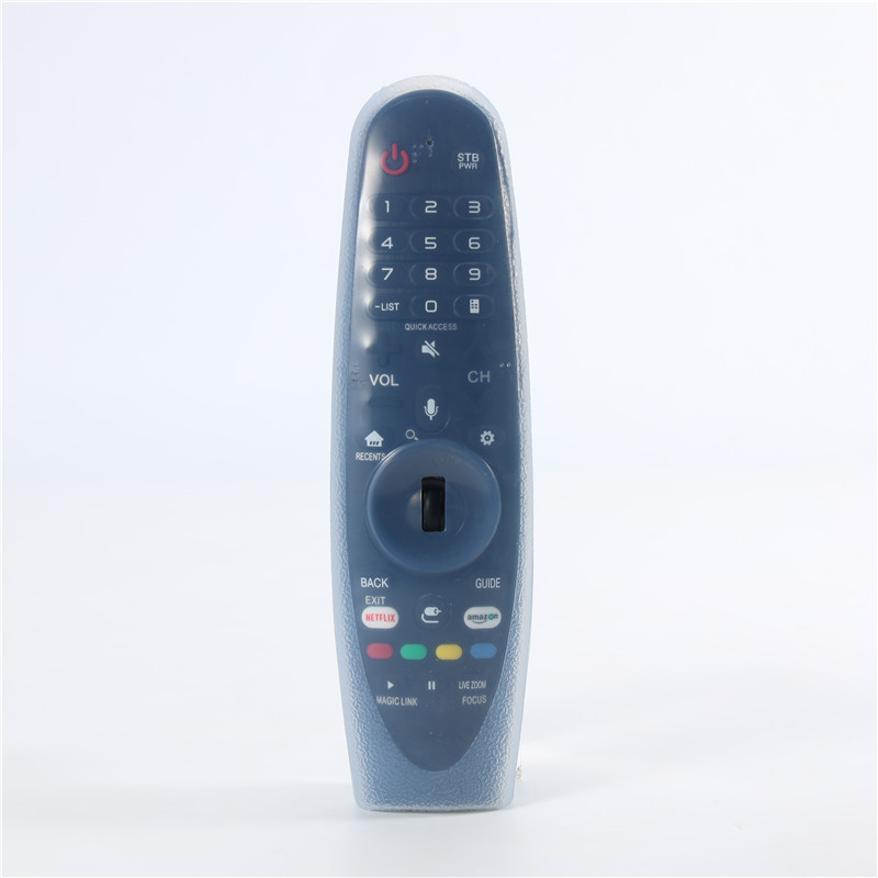 Чехол силиконовый защитный для пульта TV LG AN-MR600 AN-MR650 AN-MR19BA AN-MR20GA AN-MR20BA Прозрачный