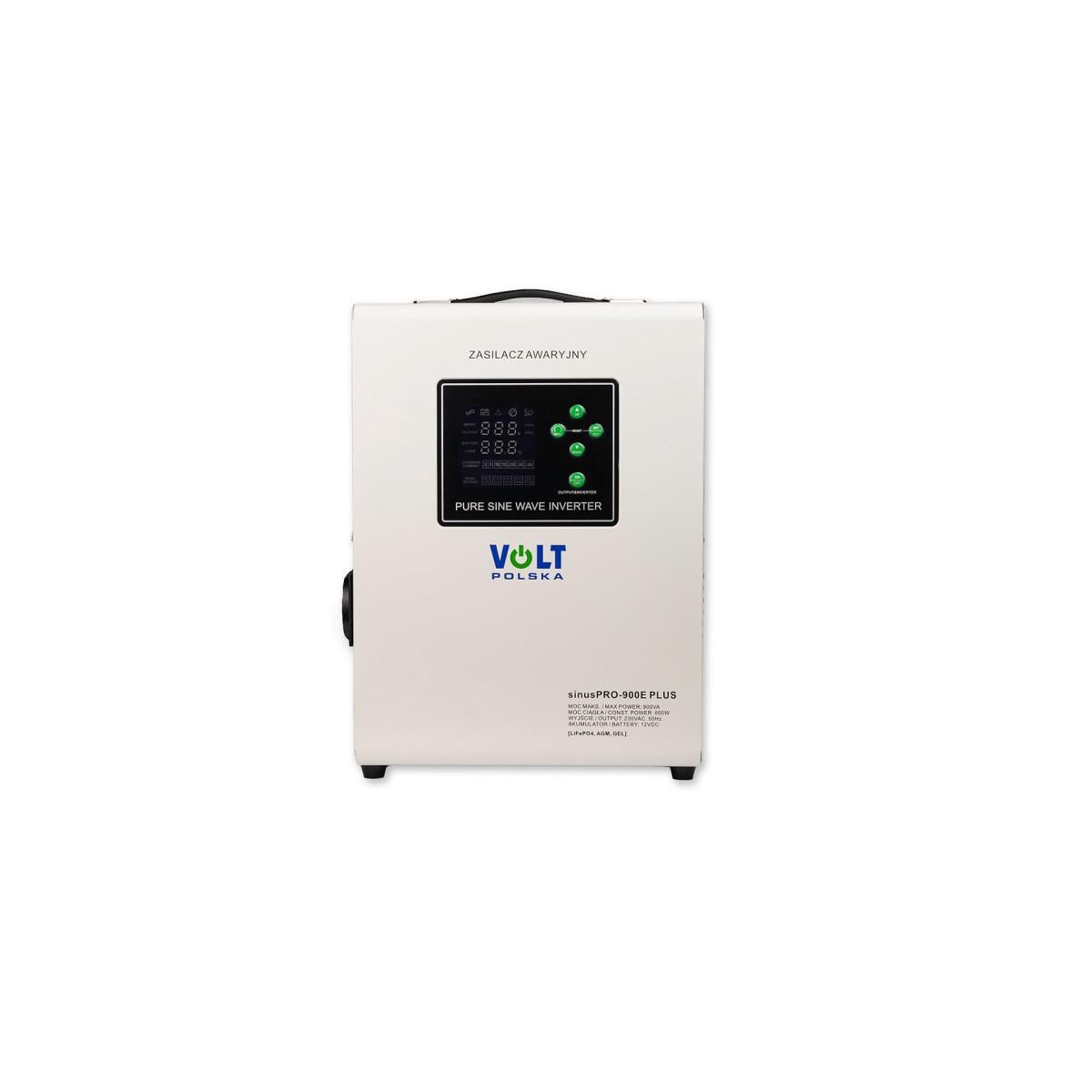 Блок питания аварийный Volt Polska SINUS PRO 900 E PLUS 12/230V 600/900W (3SPM09012M)