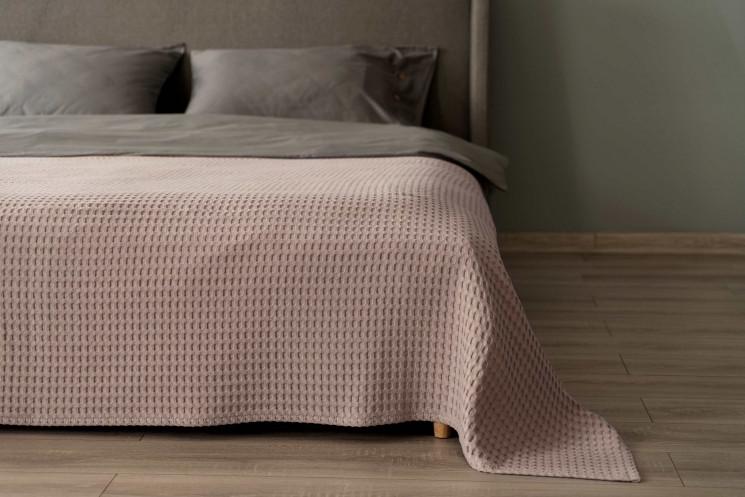 Плед Ardesto ART0816PE Pique 160х230 см Бежевий (2487472980) - фото 5