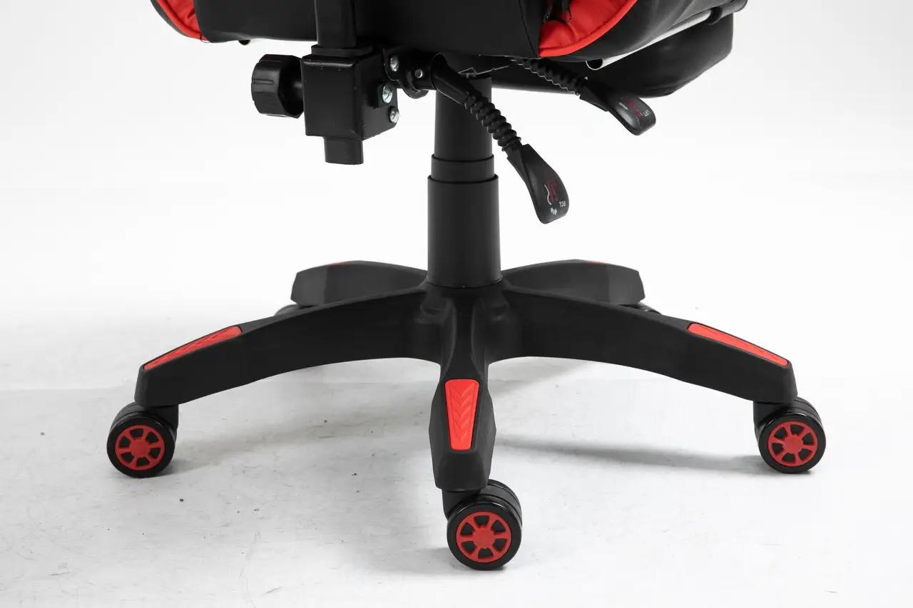 Крісло геймерське професійне з підставкою Vecotti GT-X23 Чорно-червоний - фото 4 Крісло геймерське професійне з підставкою Vecotti GT-X23 Чорно-червоний - фото 4