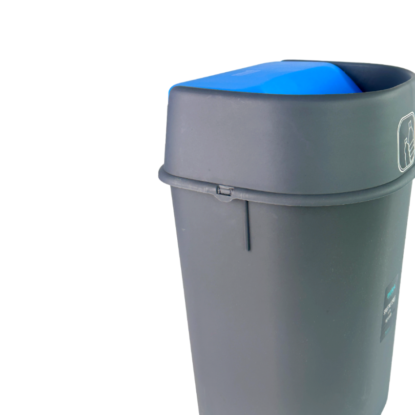 Контейнер для сортировки мусора Motek для пластику 22 л 31,5х29х47,5 см Черно-синий (CRY-115M) - фото 2 Контейнер для сортировки мусора Motek для пластику 22 л 31,5х29х47,5 см Черно-синий (CRY-115M) - фото 2