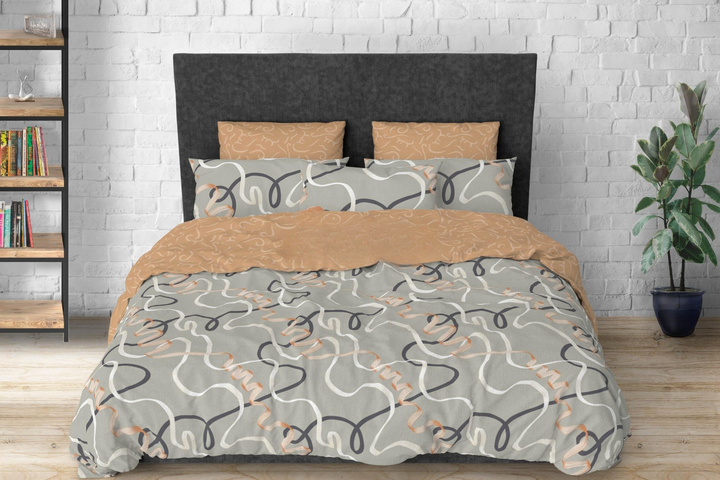 Комплект постельного белья Лента двуспальная бязь Gold 180х210 см (mg184985)