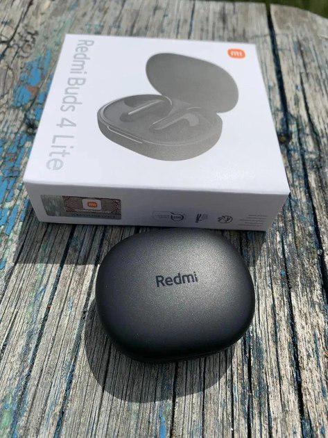 Наушники беспроводные Mi Redmi Buds 4 Lite bluetooth Black (652965) - фото 6