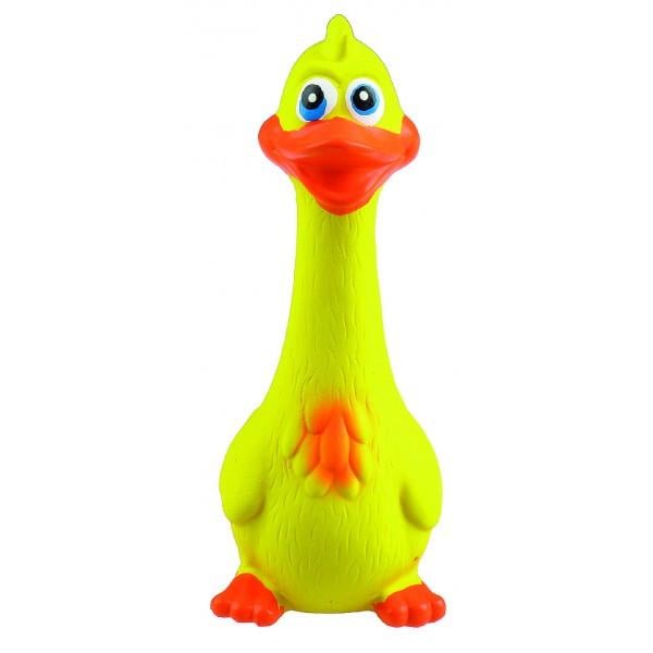 Игрушка для собак TatraPet Toys&Fun Утка с пищалкой 19 см (1752101595)