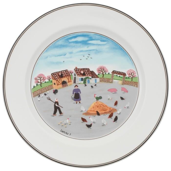 Тарілка Villeroy&Boch Пташиний двір Design Naif 27 см (2428546)