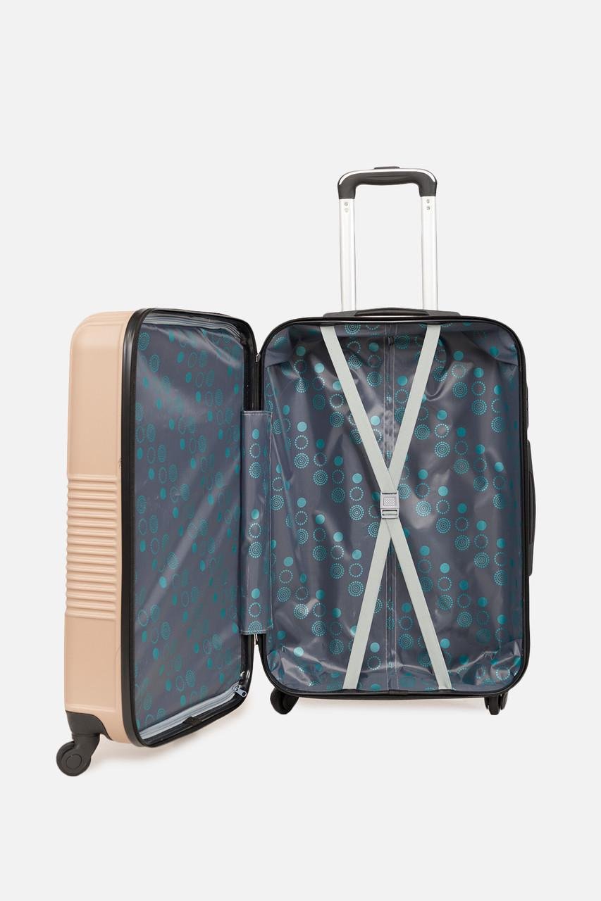 Чемодан женский S Золотистый (ЦБ-00268538) - фото 8 Чемодан женский S Золотистый (ЦБ-00268538) - фото 8