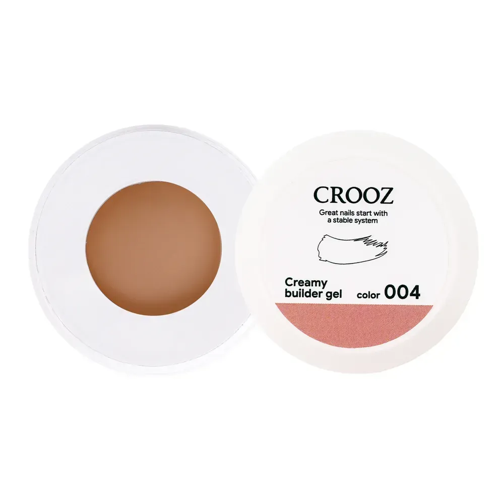 Гель для наращивания Crooz Creamy Builder Gel 30 мл №4 Бежевый