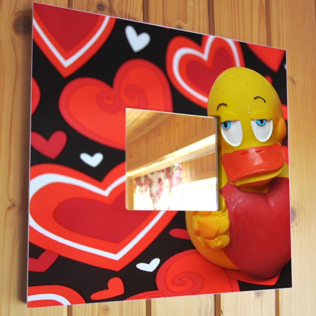 Зеркало декоративное Я люблю тебя 260х260 мм (M03505) Зеркало декоративное Я люблю тебя 260х260 мм (M03505)