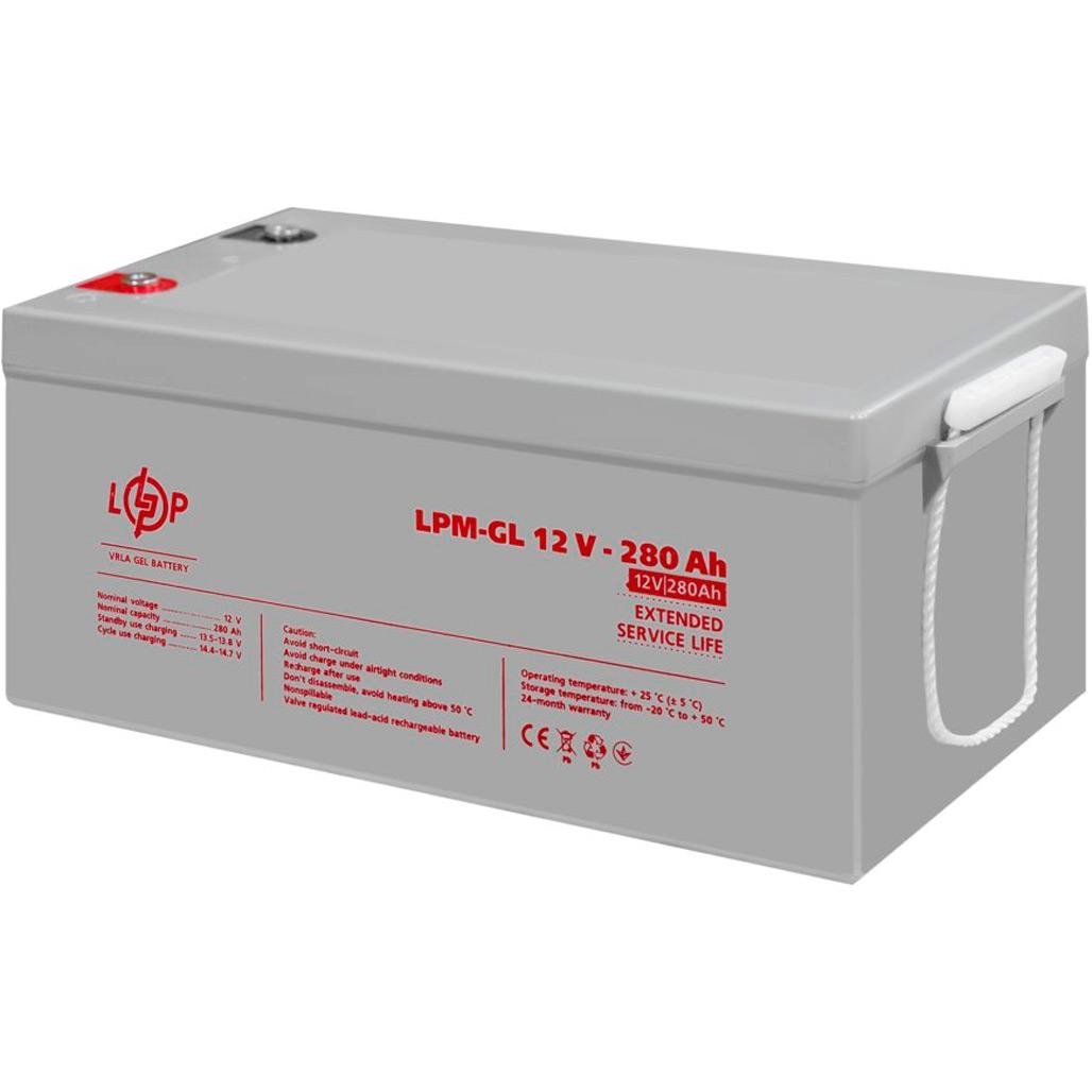 Аккумулятор для ИБП LogicPower LPM-GL 12V/280 Ah (13185) - фото 4