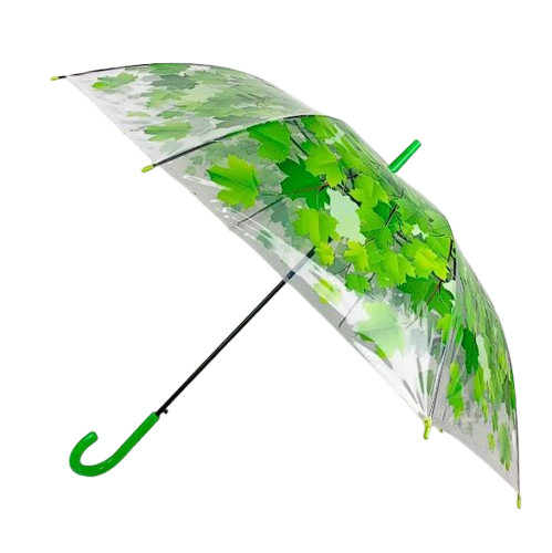 Зонт трость полуавтомат Fall 8 спиц купол 88 см Green (30224) Зонт трость полуавтомат Fall 8 спиц купол 88 см Green (30224)