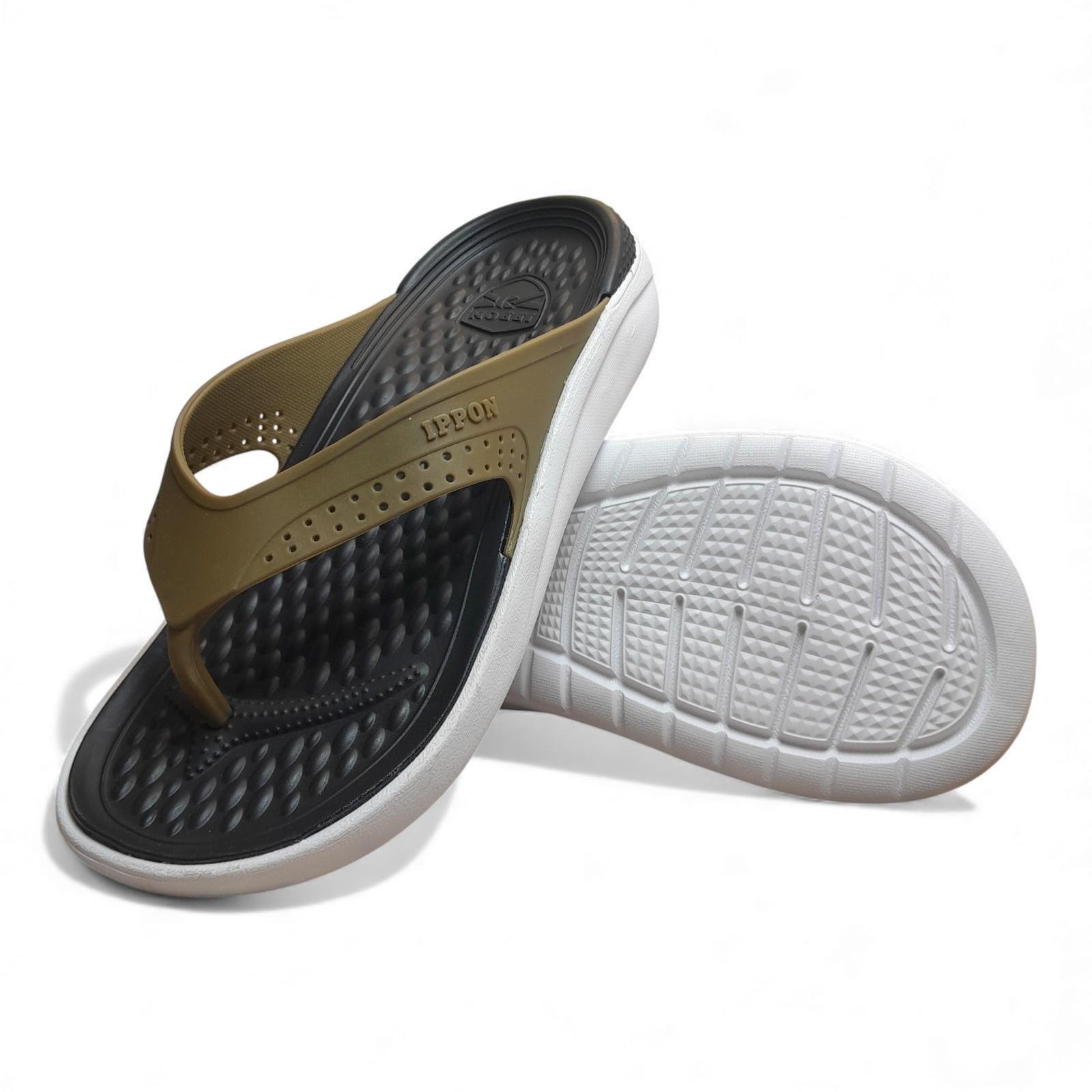 Вьетнамки мужские Ippon р. 41 26 см Коричневый (2834249391) - фото 5 Вьетнамки мужские Ippon р. 41 26 см Коричневый (2834249391) - фото 5