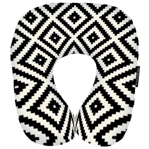 Дорожная подушка Ромб 32x30 см (DOP_16J029)