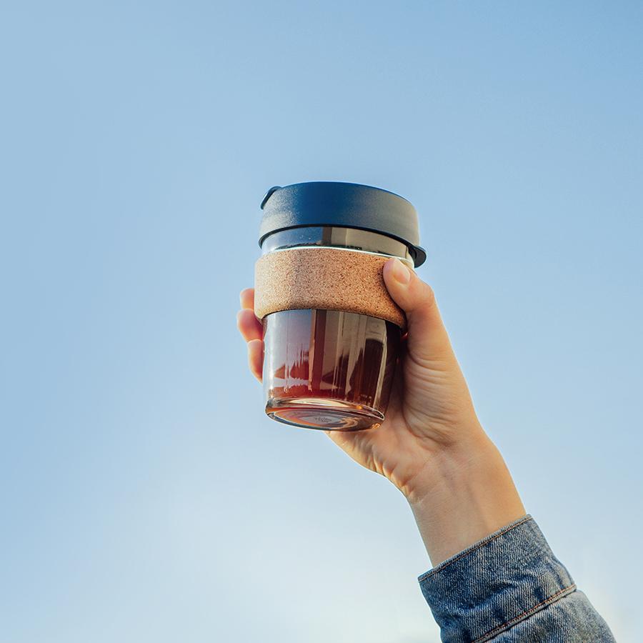 Чашка KeepCup Brew Kangaroo Cork 340 мл Красный - фото 2
