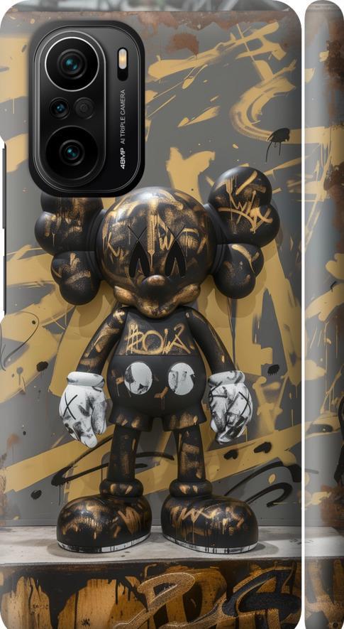 Чехол на Xiaomi Poco F3 Bronze kaws (6097m-2280-42517)