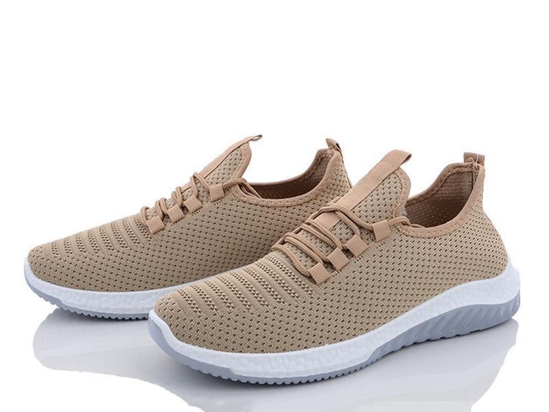 Кроссовки мужские ObuvOk KP209 демисезонные/текстильные р. 42 Бежевый