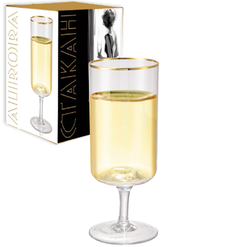 Набір склянок SNT Aurora 500 мл 4 шт. (7051-02)