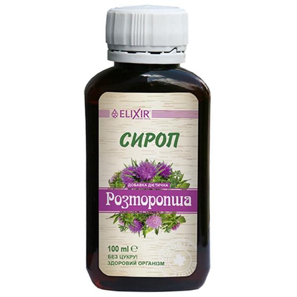 Расторопша Elixir Сироп Расторопша 100 мл 20 порций (000026887)