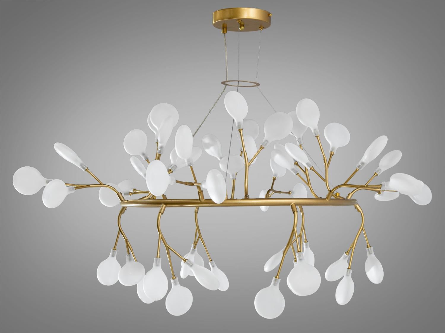 Люстра Diasha Светлячок 54 ламп Золотистый (Y889-54A GD) Люстра Diasha Светлячок 54 ламп Золотистый (Y889-54A GD)