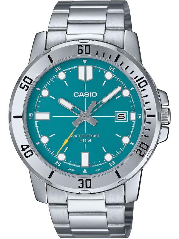 Наручний годинник чоловічий Casio MTP-VD01D-3E2 (464418)