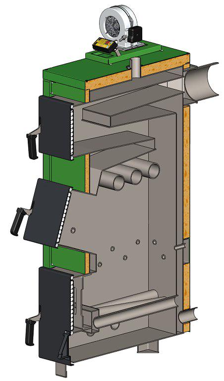 Твердотопливный котел длительного горения Speko SP2 15 кВт - фото 3