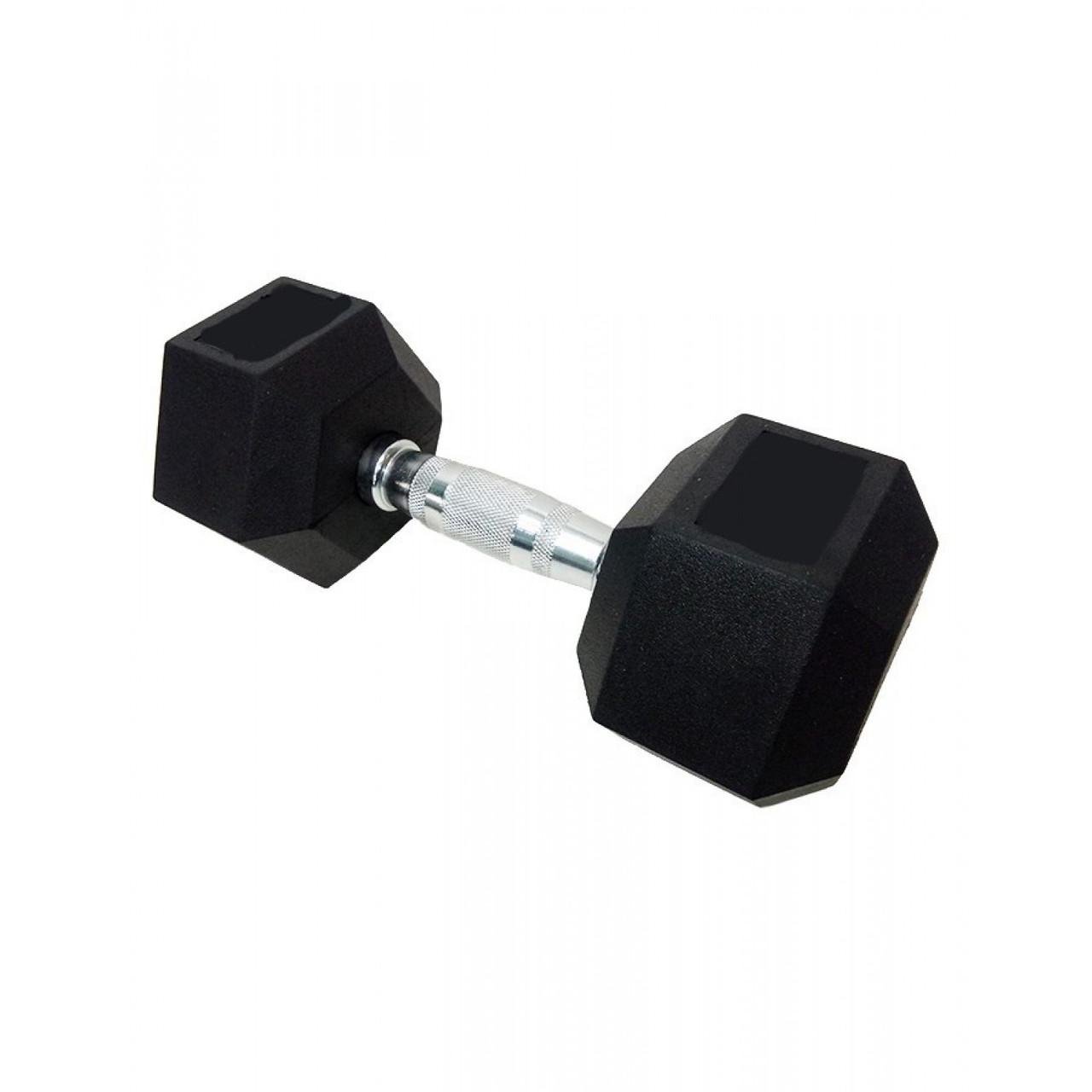 Гантель шестигранный прорезиненный HouseFit DD 6442-1 1 кг (2431274952)