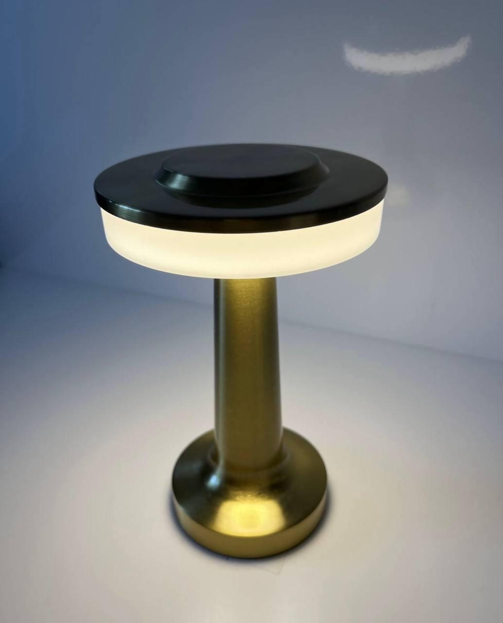 Настольная лампа аккумуляторная Zilini 05 Золотой (23885428) - фото 3 Настольная лампа аккумуляторная Zilini 05 Золотой (23885428) - фото 3