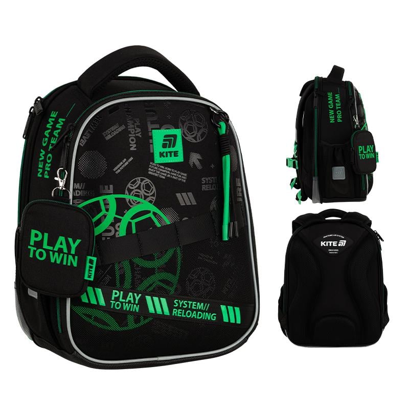 Набір шкільний рюкзак з пеналом та сумкою для взуття KITE SET_K25-555S-2 Play&Win (000995182) - фото 11 Набір шкільний рюкзак з пеналом та сумкою для взуття KITE SET_K25-555S-2 Play&Win (000995182) - фото 11