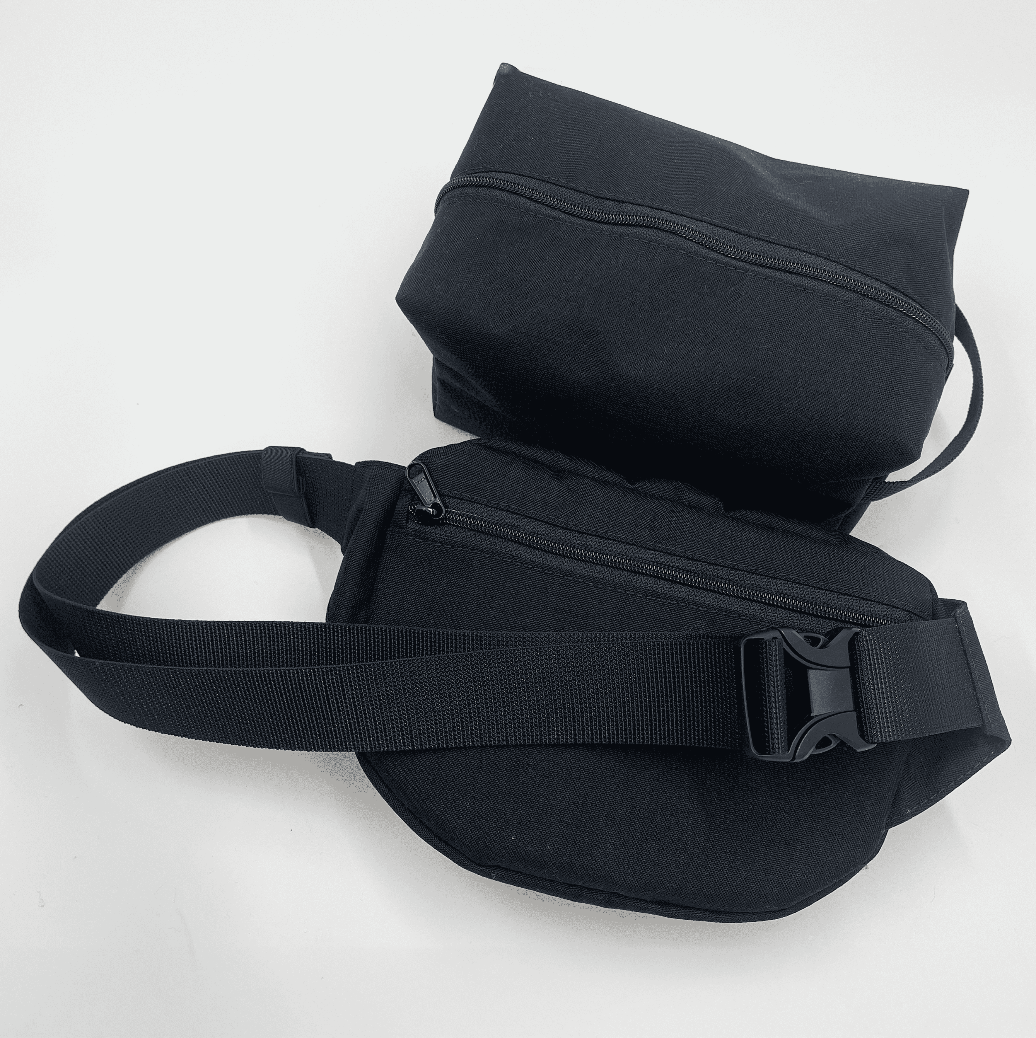 Косметичка органайзер для косметики USVIT Fancy Чорна (23х16х12 см) Cordura - фото 3