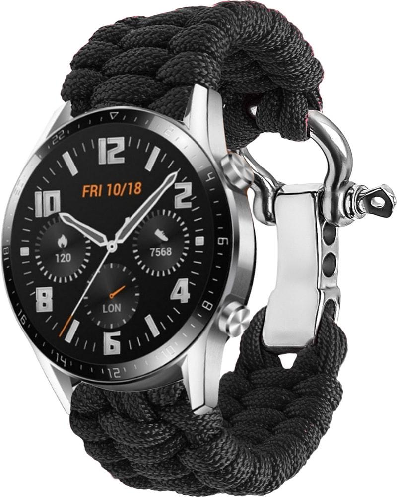 Ремешок из Паракорда Ruper для Huawei Watch GT 2 46 мм (22mm) Black (30804-2B)