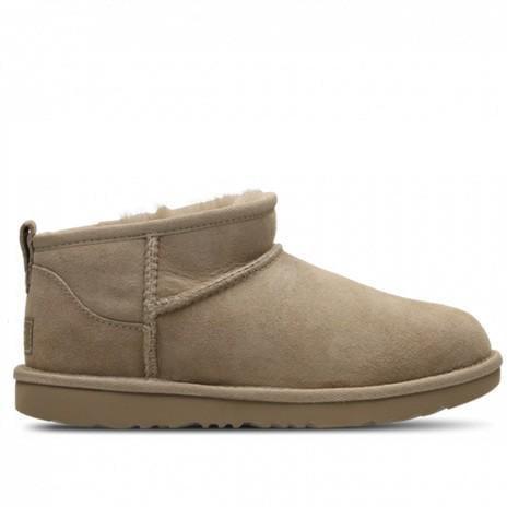 Уги жіночі UGG Classic Ultra Mini Khaki Suede р. 37 Хакі (20446)