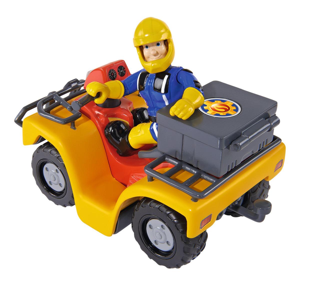 Фигурка игрушечная с ящиком инструментов QUAD MERCURY Пожарник Сэм (109251054)