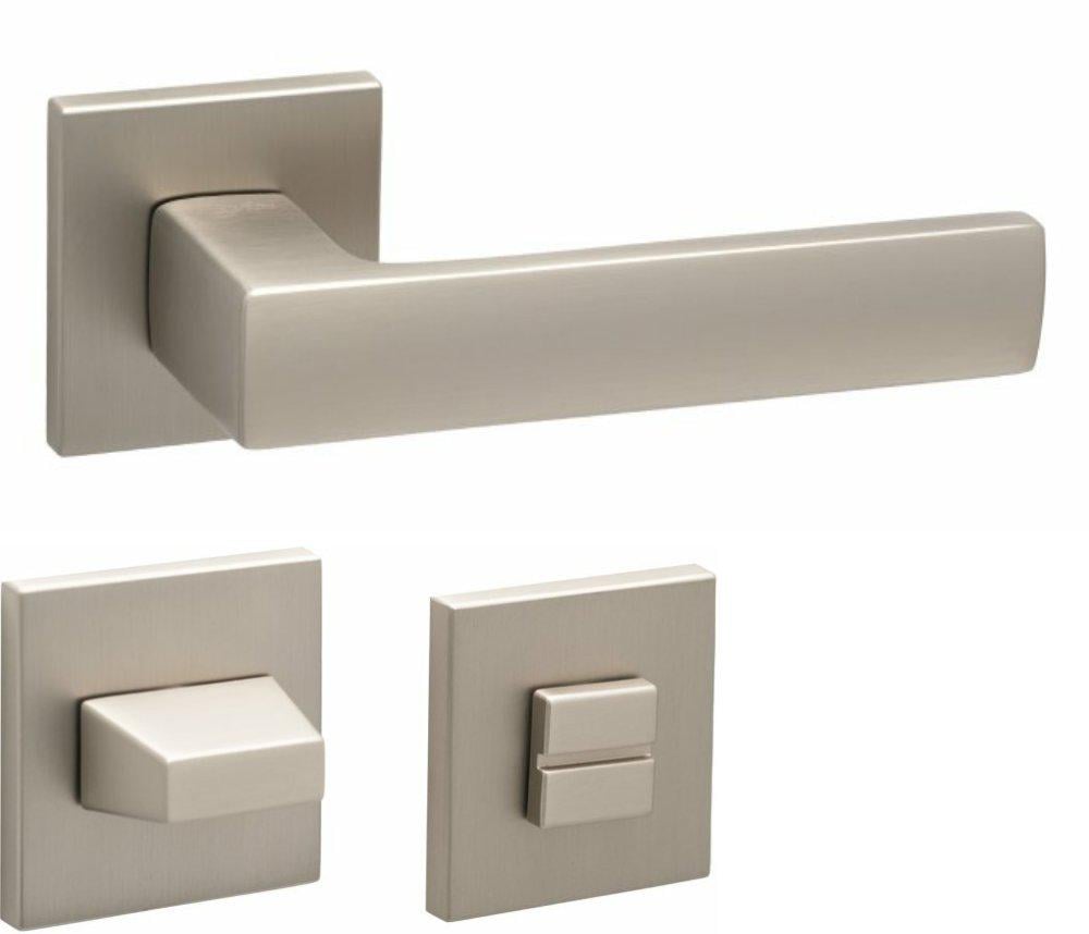 Ручки Safita Strong HS LT MSN WC-фіксатор Сатин матовий/Нікель (15330wc) - фото 1 Ручки Safita Strong HS LT MSN WC-фіксатор Сатин матовий/Нікель (15330wc) - фото 1