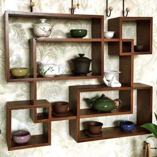 Полка для кружек из дерева Зорагет Латте (СДК-009616)