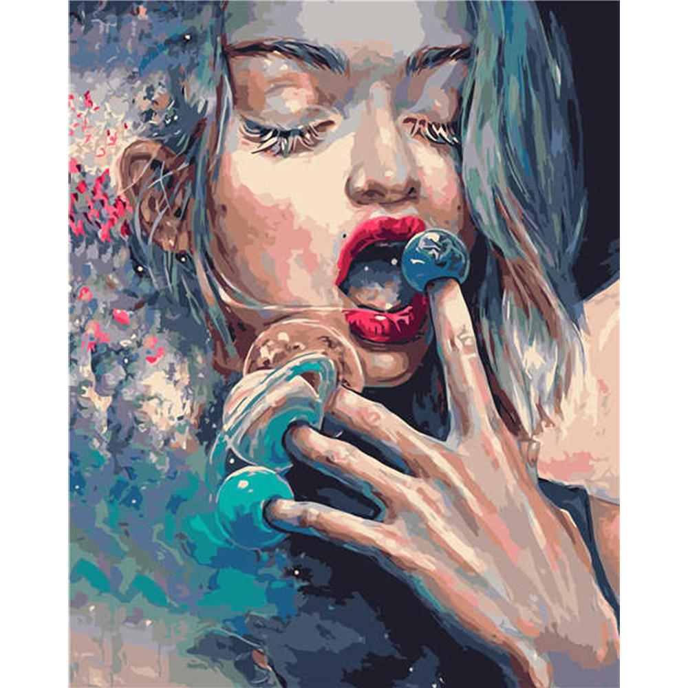 Картина за номерами Strateg Солодкі планети 40x50 см (VA-2603)