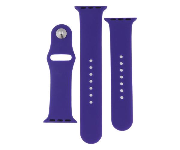 Ремешок Silicone Two-Piece для Apple Watch 39 38/40 мм Elegant Purple Ремешок Silicone Two-Piece для Apple Watch 39 38/40 мм Elegant Purple