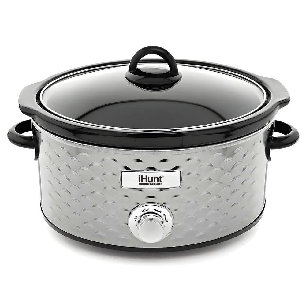 Мультиварка iHunt Bro Slow Cooker PRO нержавеющая сталь 4,25 л 220 Вт Серебряный - фото 7