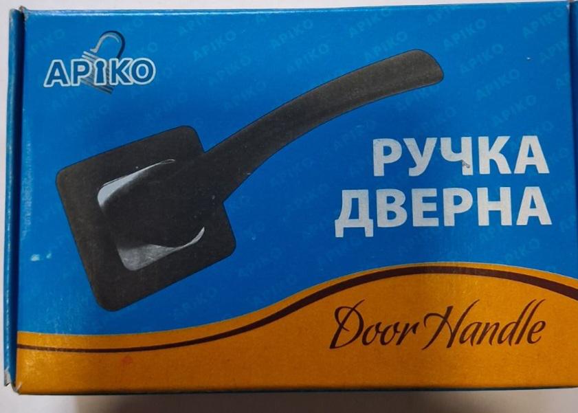 Дверна ручка на розетці Аріко Браво квадрат з декоративною накладкою Чорний (318061E) - фото 3 Дверна ручка на розетці Аріко Браво квадрат з декоративною накладкою Чорний (318061E) - фото 3