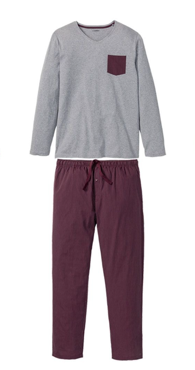 Пижама Livergy 123K М Серый/Разноцветный (123K/М)