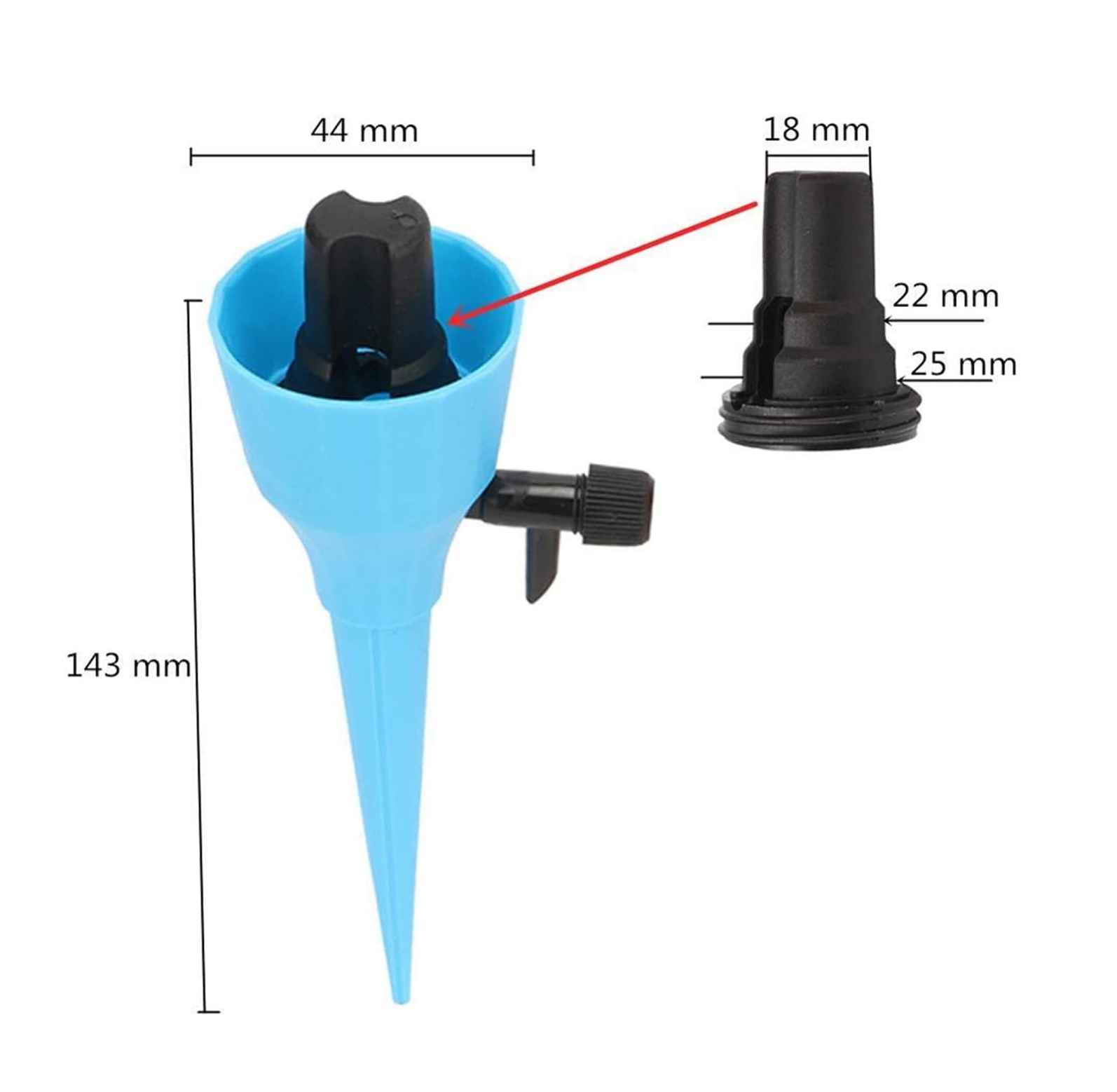 Лійка для поливу кімнатних квітів 6 шт. (Y00359) - фото 9 Лійка для поливу кімнатних квітів 6 шт. (Y00359) - фото 9