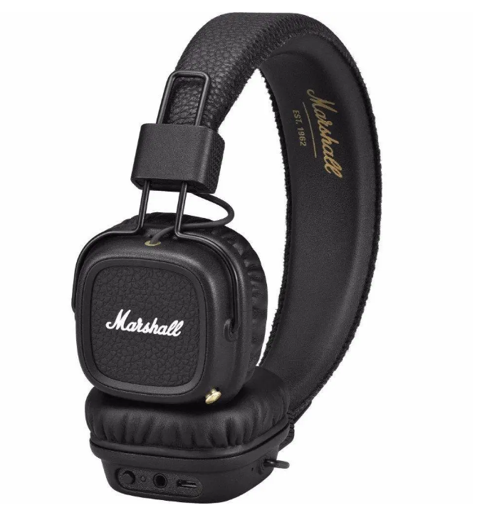 Навушники Marshall Major II Bluetooth Чорний (18774161) - фото 2