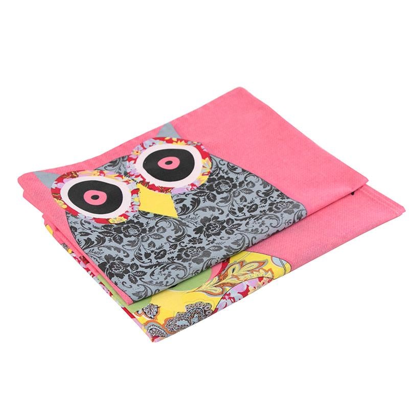 Наволочка Руно сатин Owl 50х70 см 1 шт. Розовый (28092643)